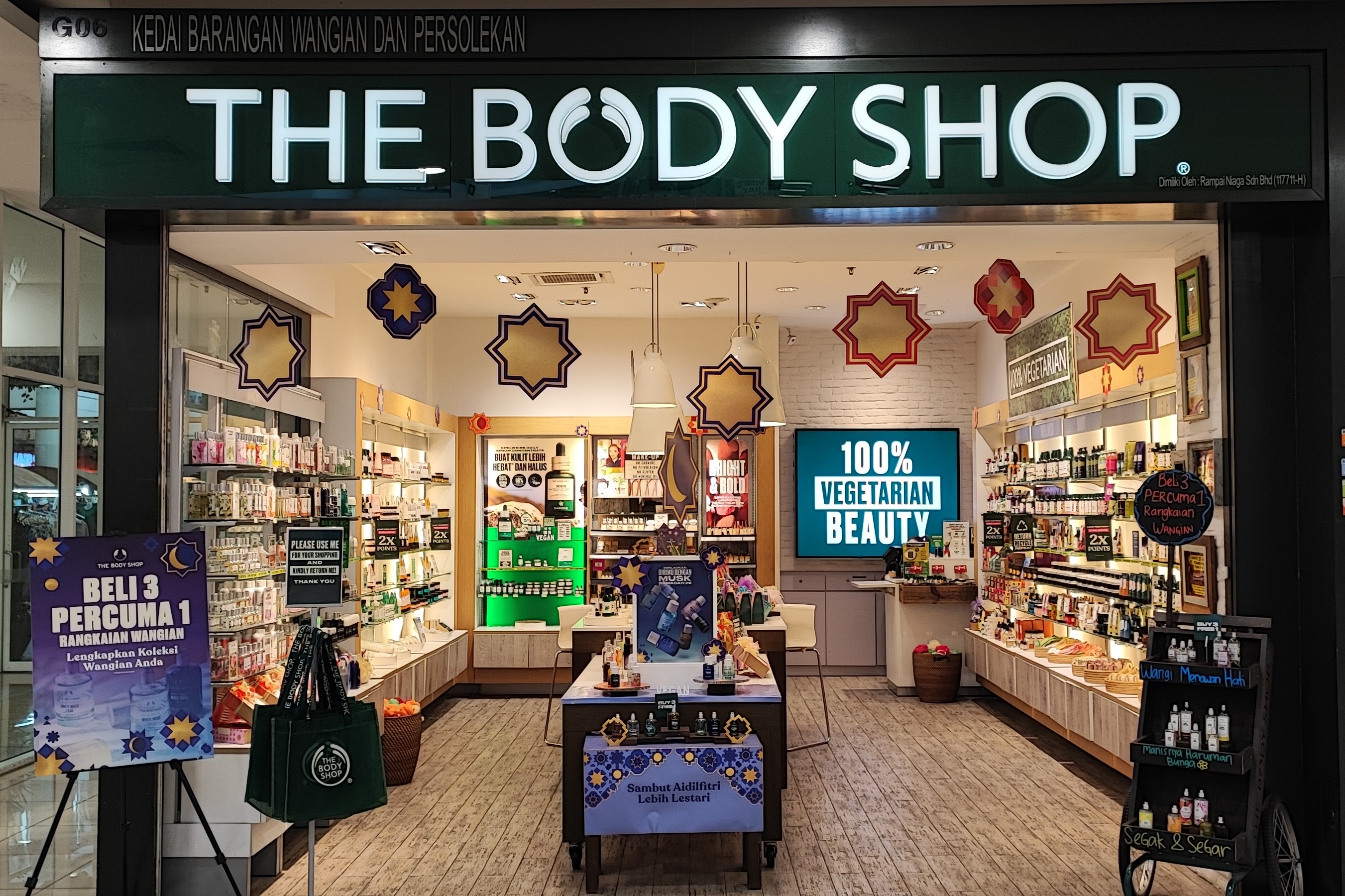THE BODY SHOP