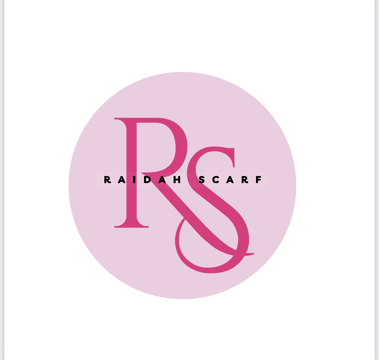 RAIDAH SCARFT
