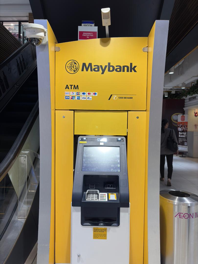 MAYBANK ATM MACHINE