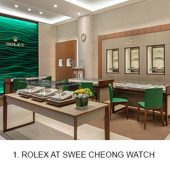 1. Rolex at Swee Cheong Watch