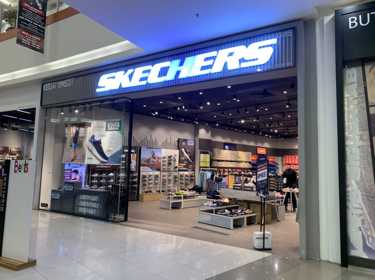 Skechers store aeon klebang