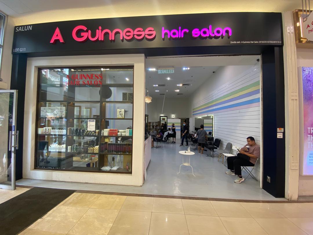 A Guiness Hair Salon