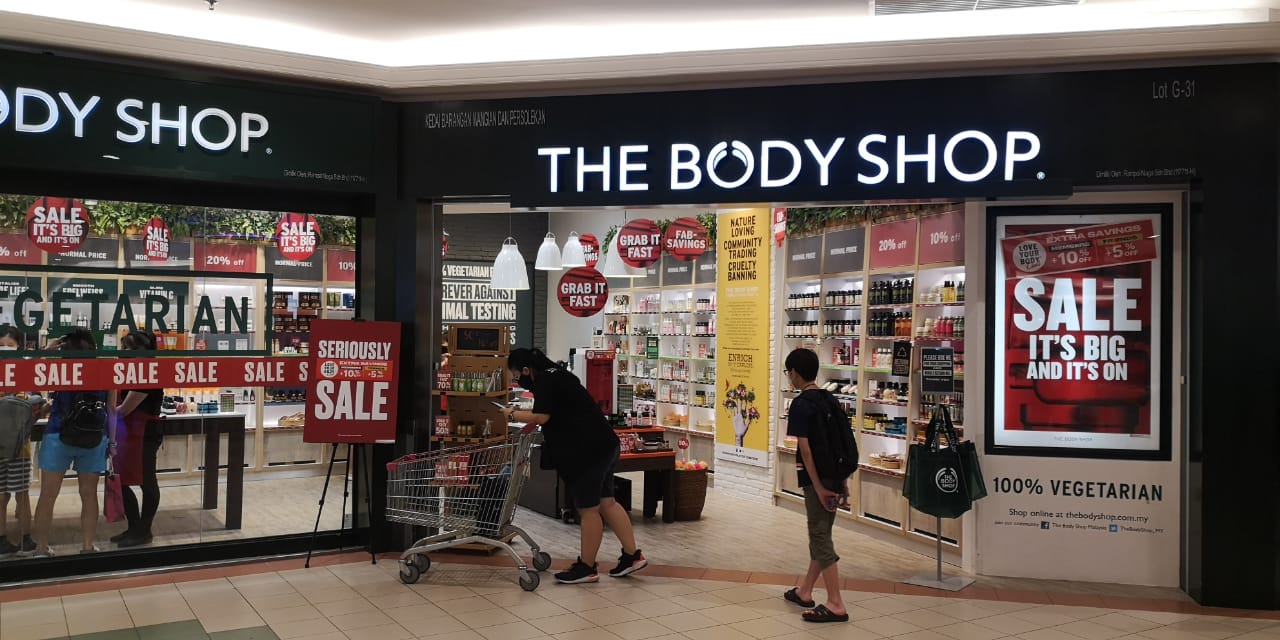 THE BODY SHOP