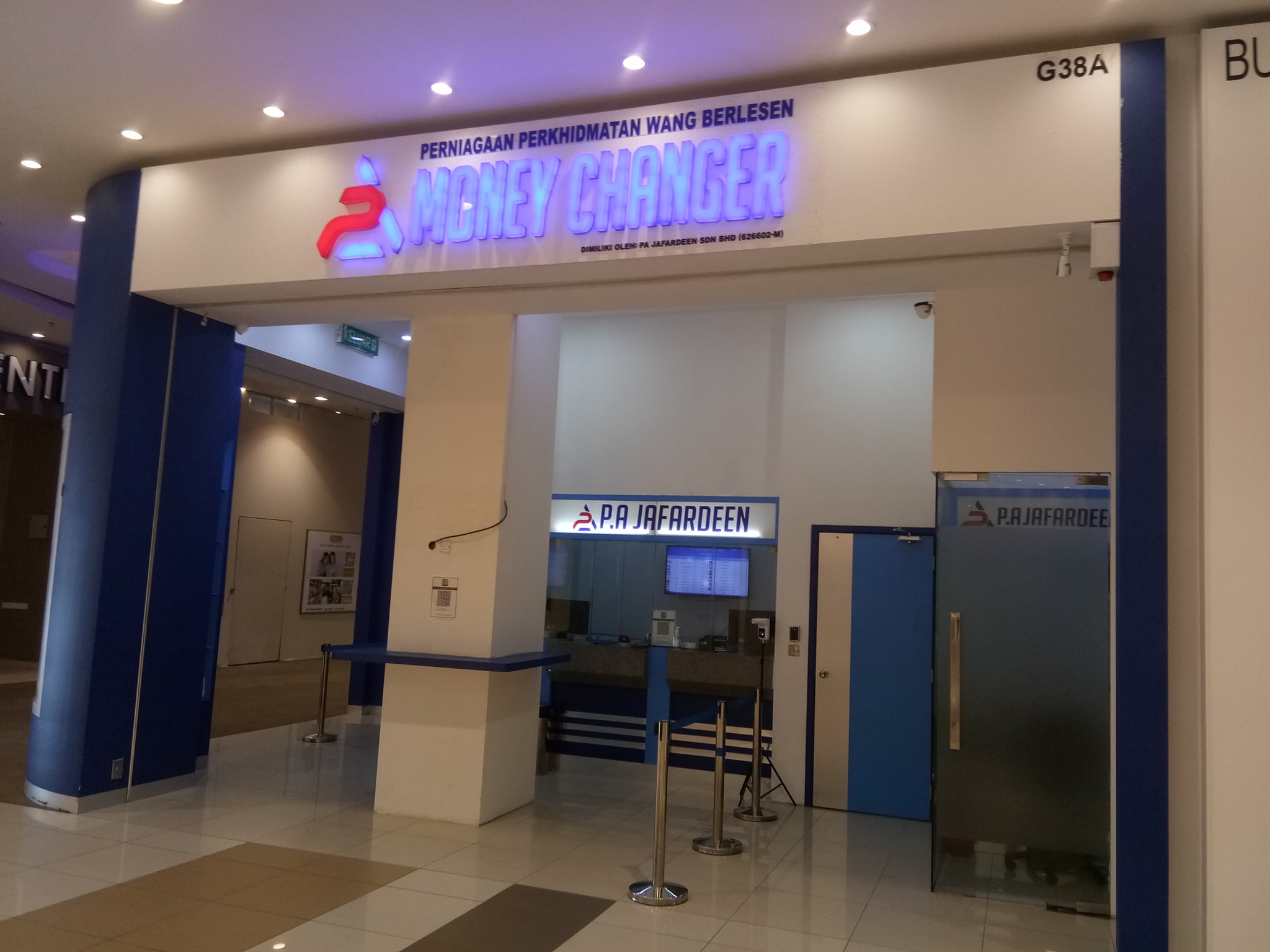 P.A JAFARDEEN MONEY CHANGER